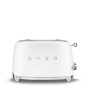 SMEG TOASTER 2X2 50' STYLE MATT WHITE TSF01WHMEU