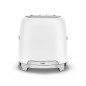 SMEG TOASTER 2X2 50' STYLE MATT WHITE TSF01WHMEU