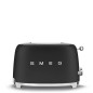 SMEG TOASTER 2X2 50'STYLE MATT BLACK TSF01BLMEU