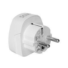 ADAPTADOR ENCHUFE VIAJE UK A ESPAÑA AP-02