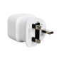ADAPTADOR ENCHUFE VIAJE ESPAÑA UK SAVIO AP-04