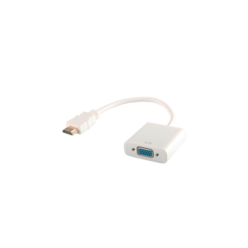 ADAPTADOR HDMI A VGA SAVIO CL-27/B BLANCO M/H