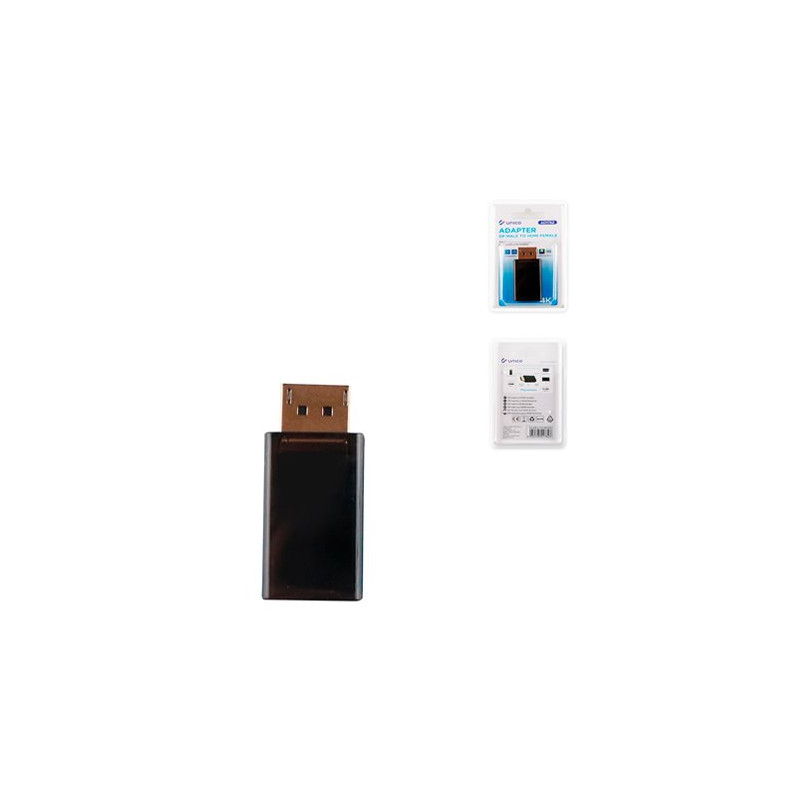 ADAPTADOR UNICO DP A HDMI NEGRO CE M/H