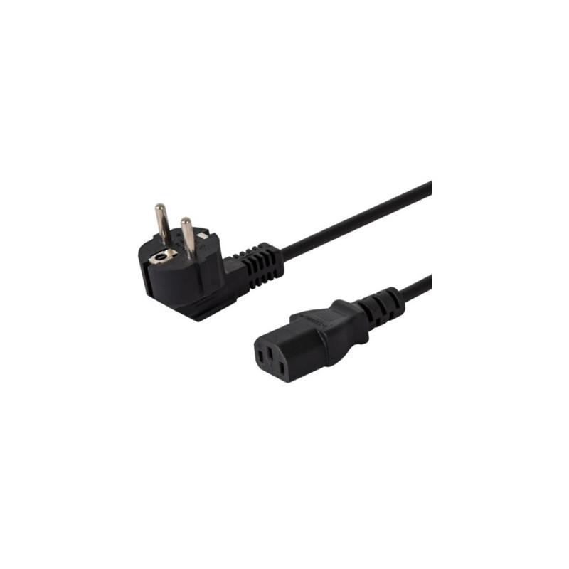 CABLE ALIMENTACIÓN 1.8M SCHUKO-IEC C13 SAVIO CL-98