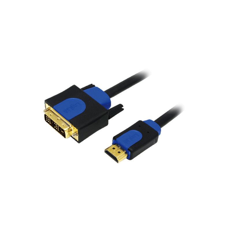 CABLE HDMI-M TO DVI-M 3M LOGILINK