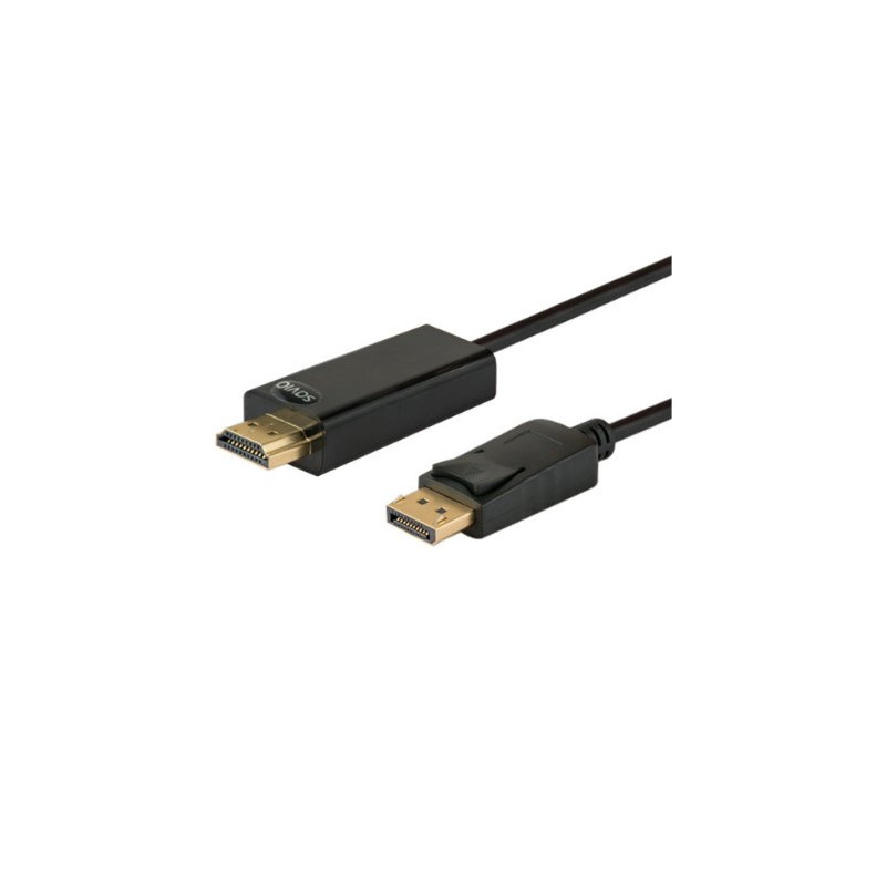 CABLE DISPLAYPORT TO HDMI 1.5M SAVIO CL-56 M/M