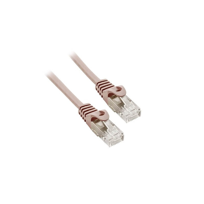 CABLE RED UTP CAT6 RJ45 PHASAK 0.5M CU GRIS
