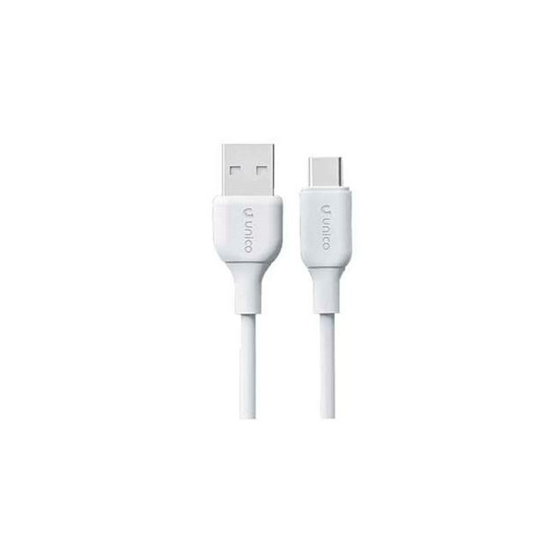 CABLE UNICO CB1787 USB-A USB-C WHITE