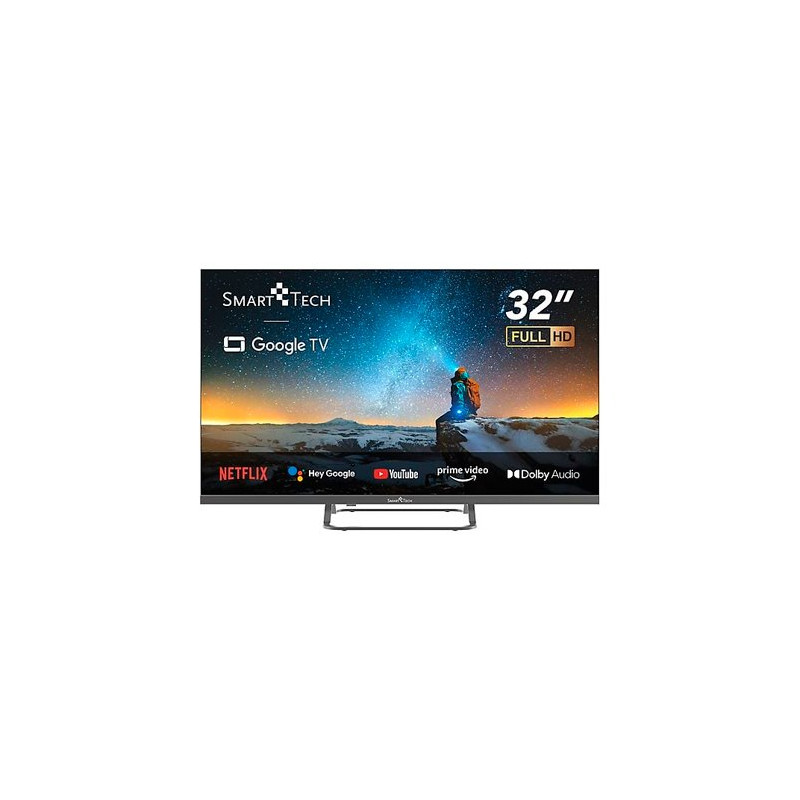 TELEVISIÓN LED SMART TECH FHD 32 32FG01V GOOGLE TV