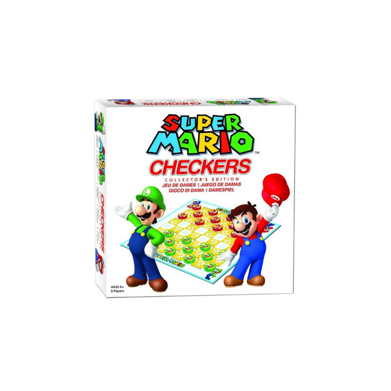 JUEGO DE MESA GOLIATH DAMAS SUPER MARIO