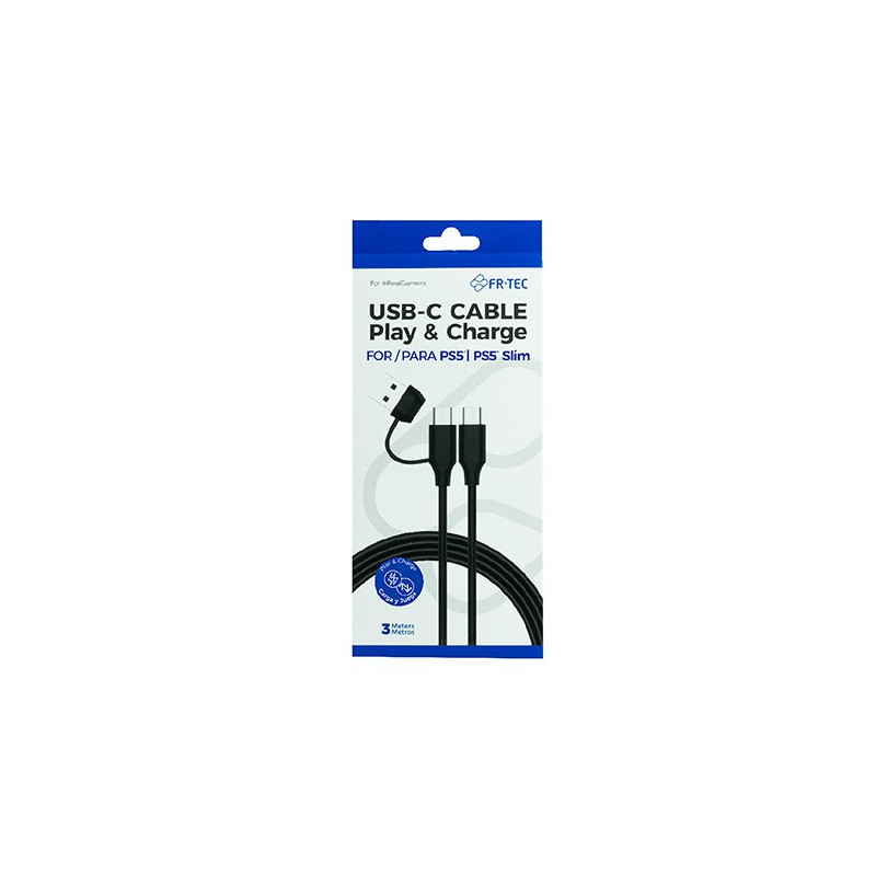 CABLE PLAY   CHARGE FR-TEC PS5 USB-C  3M