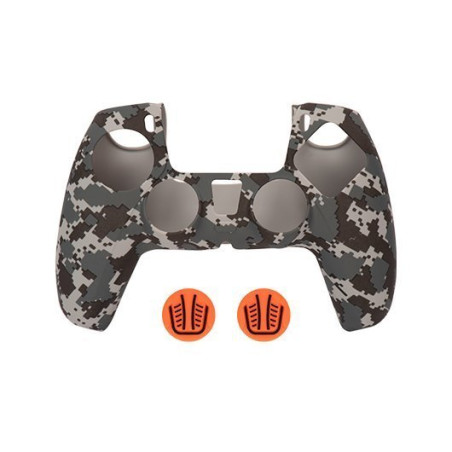 KIT FUNDA+GRIPS SEND IN THE PS5 FR-TEC DIGITAL BLACK