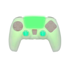 KIT FUNDA+GRIPS SEND IN THE PS5 FR-TEC GLOW IN THE DARK