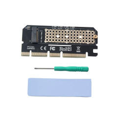 ADAPTADORA SAVIO DE PCI-E M2 NVME M-KEY