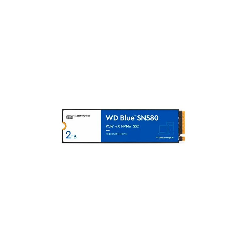 DISCO DURO M2 SSD 2TB PCIE4.0 WD BLUE SN580 NVME