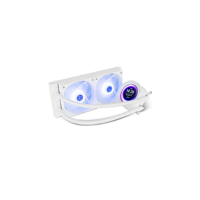 DISIPADOR REF LIQUIDA NOX HUMMER X-240 LCD WH