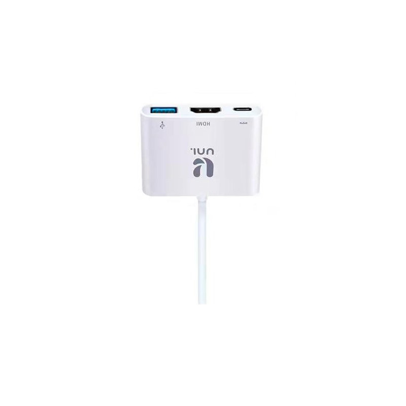 ADAPTADOR UNI USB-C TO USB-A+HDMI+USB-C