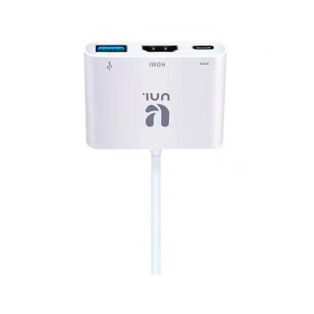 ADAPTADOR UNI USB-C TO USB-A+HDMI+USB-C