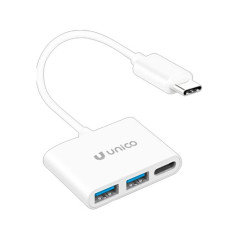 ADAPTADOR UNICO USB-C TO USB-A+USB-C