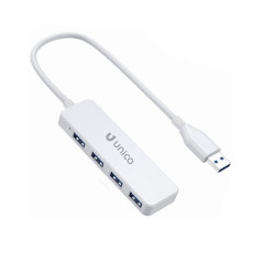 ADAPTADOR UNICO USB-A 4 USB-A WHITE