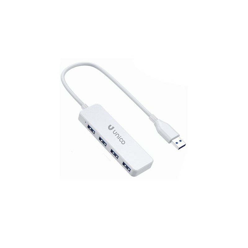 ADAPTADOR UNICO USB-A 4 USB-A WHITE