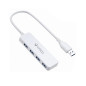 ADAPTADOR UNICO USB-A 4 USB-A WHITE