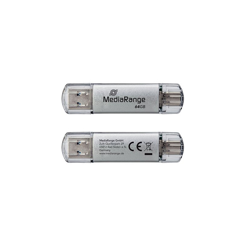 PENDRIVE COMBO 32GB USB 3.2 MEDIARANGE