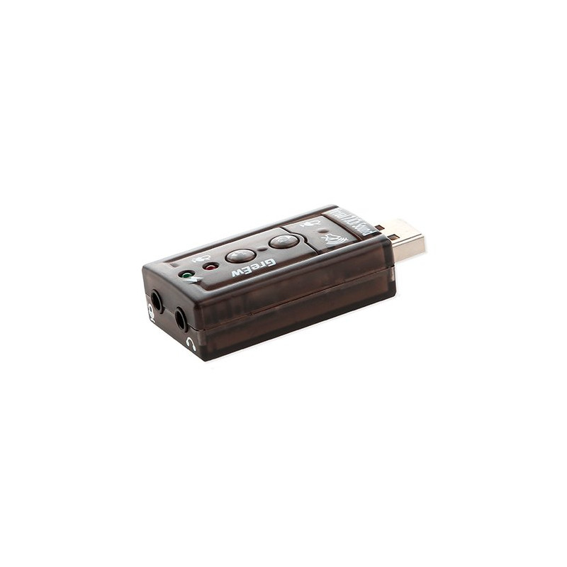 TARJETA DE SONIDO NEGRO USB 7.1 SAVIO AK-01