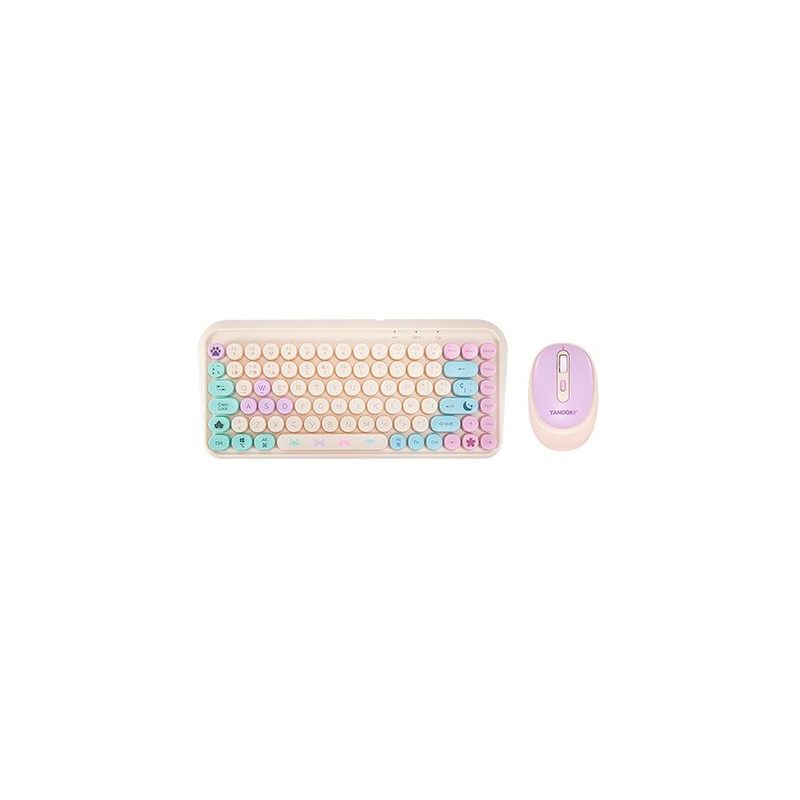 TECLADO+RATON FR-TEC TANOOKI COZY