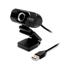 FULL HD USB-A WEBCAM NEGRO SAVIO AK-01