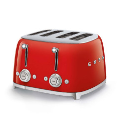 SMEG TOASTER 4x4 50'STYLE TSF03RDEU
