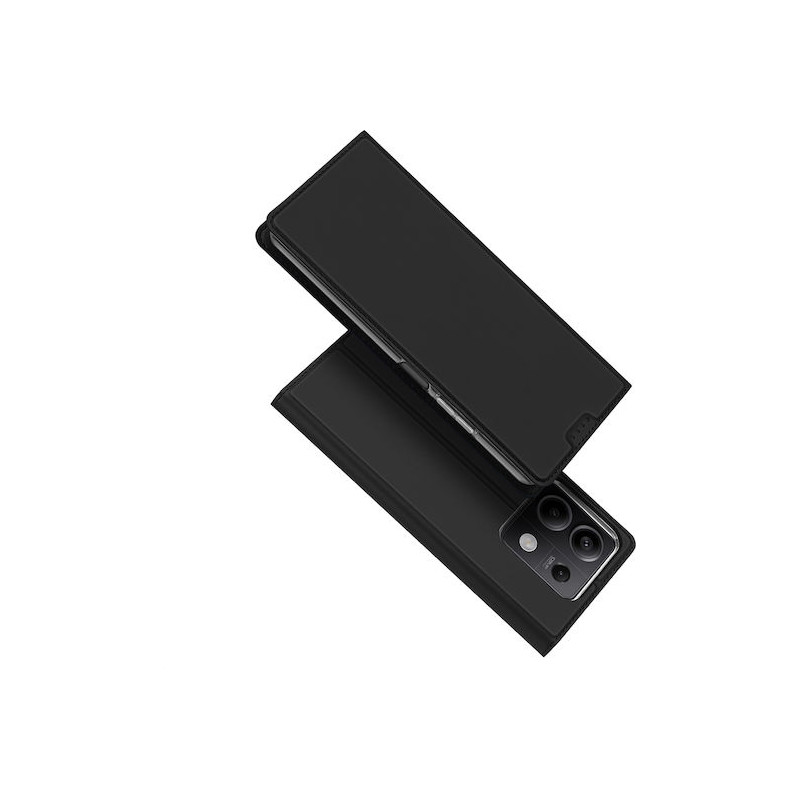 DUX DUCIS SKIN PRO CASE WITH FLAP AND CARD SLOT - XIAOMI REDMI NOTE 13 5G - BLACK