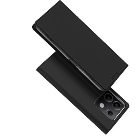 DUX DUCIS SKIN PRO CASE WITH FLAP AND CARD SLOT - XIAOMI REDMI NOTE 13 5G - BLACK