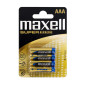 MAXELL ALKALINE SUPER LR-3 AAA 4DB