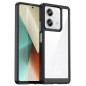 OUTER SPACE CASE WITH GEL FRAME - XIAOMI REDMI NOTE 13 PRO - BLACK