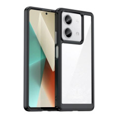 OUTER SPACE CASE CON EL MARCO DE GEL - XIAOMI REDMI NOTA 13 PRO+ - BLACK