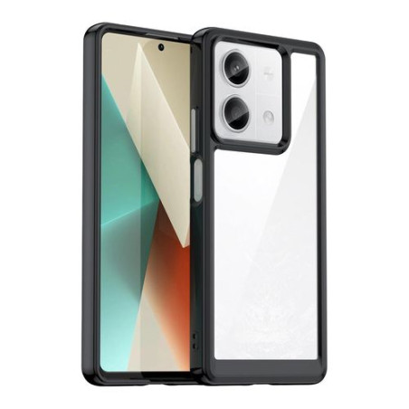 OUTER SPACE CASE WITH GEL FRAME - XIAOMI REDMI NOTE 13 PRO+ - BLACK