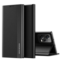 SLEEP CASE PRO CASE FOR XIAOMI REDMI NOTE 12 5G / POCO X5 5G WITH FOLDING STAND BLACK
