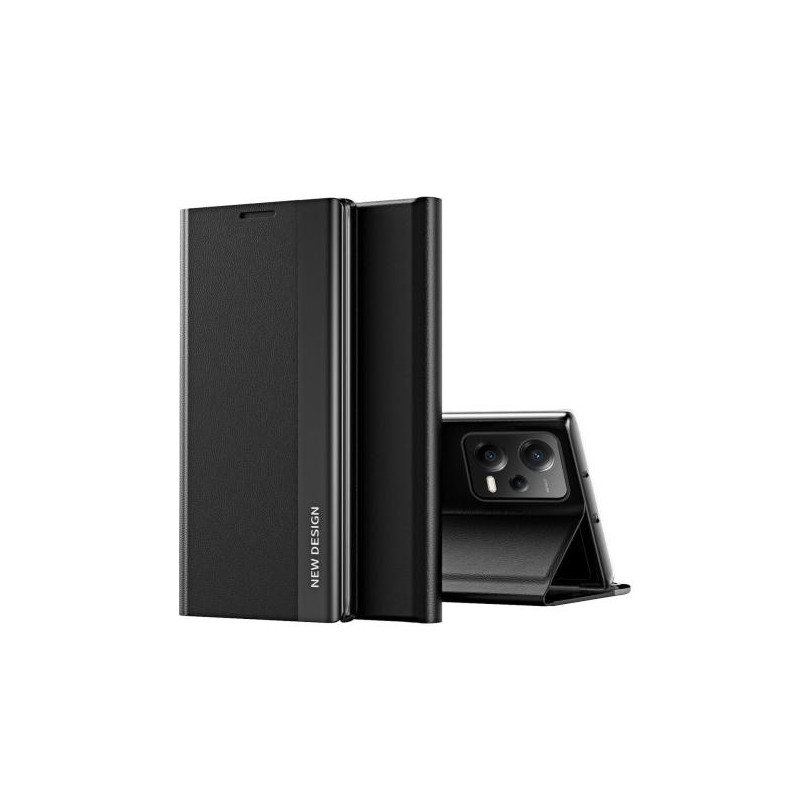 SLEEP CASE PRO CASE FOR XIAOMI REDMI NOTE 12 5G / POCO X5 5G WITH FOLDING STAND BLACK