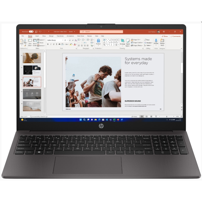 HP 255 15.6 inch G10 Notebook PC AMD Ryzen™ 5 7520U Computer portatile 39,6 cm (15.6") Full HD 8 GB DDR4-SDRAM 256 GB SSD Wi-Fi HP 255 15.6 inch G10 Notebook PC AMD Ryzen™ 5 7520U Computer portatile 39,6 cm (15.6") Full HD 8 GB DDR4-SDRAM 256 GB SSD Wi-Fi