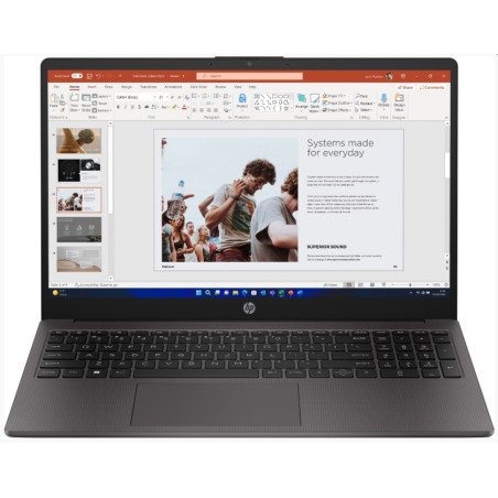 HP 255 15.6 inch G10 Notebook PC AMD Ryzen™ 3 7320U Computer portatile 39,6 cm (15.6") Full HD 8 GB DDR4-SDRAM 256 GB SSD Wi-Fi