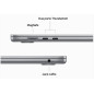 MACBOOK AIR 15 M2 8GB/512GB GRIGIO 8CORE 10 GPU SIDER