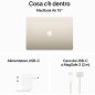 MACBOOK AIR 15 M3 8GB/256GB STARLI 8CORE 10 GPU STARLIGHT