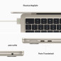 MACBOOK AIR 13 M2 8GB/ 512GB GALAS 8CORE 10 GPU STARLIGHT (BIANCO)