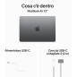 MACBOOK AIR 13 M3 16GB/512GB SPGRY 8CORE 10GPU SPACE GRAY
