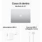 MACBOOK AIR 15 M3 8GB/512GB SILVER 8CORE 10 GPU SILVER
