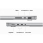 MACBOOK PRO 14 APPLE M3 MAX 14C.SI 30.GPU 36GB RAM 1TB SSD SILVER 2023