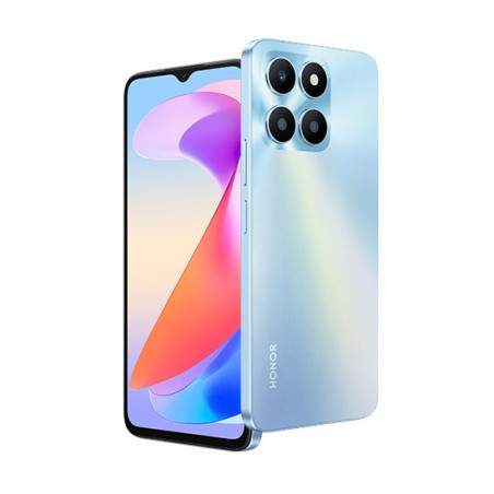 Honor X6a - 4G smartphone - dual SIM - RAM 4 GB / Internal Memory 128 GB - microSD slot - LCD display - 6.56" - 720 x 1612 pixel
