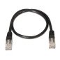CABLE RED UTP CAT6 RJ45 AISENS 0.5M NEGRO CABLE RED UTP CAT6 RJ45 AISENS 0.5M NEGRO