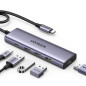 HUB UGREEN 5in1 USBC TO HDMI+3*USB 3.0 A+PD HUB UGREEN 5in1 USBC TO HDMI+3*USB 3.0 A+PD